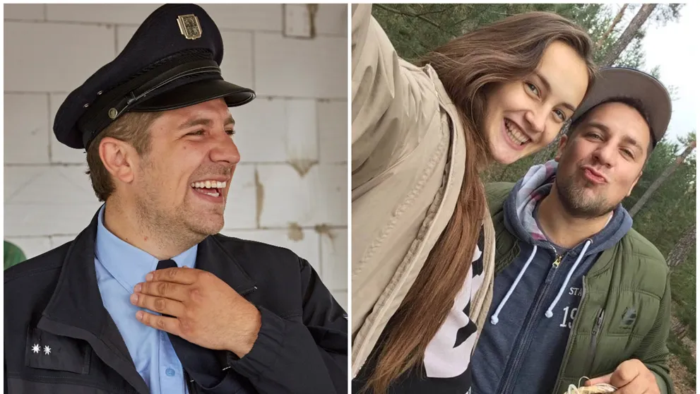 PRVNÍ FOTO: Michal Holán z Policie Modrava ukázal syna a prozradil detaily porodu. Na sále zaválel!