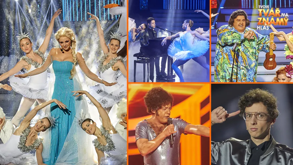 TOP MOMENTY 1. DÍLU TVOJÍ TVÁŘE: Ztělesněná animovaná postavička i šílené taneční kreace!