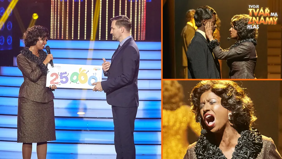 Berenika Kohoutová vyhrála 5. díl Tvojí tváře! Jako Jennifer Hudson všechny dojala. Jaký song zazpívá v příštím kole?
