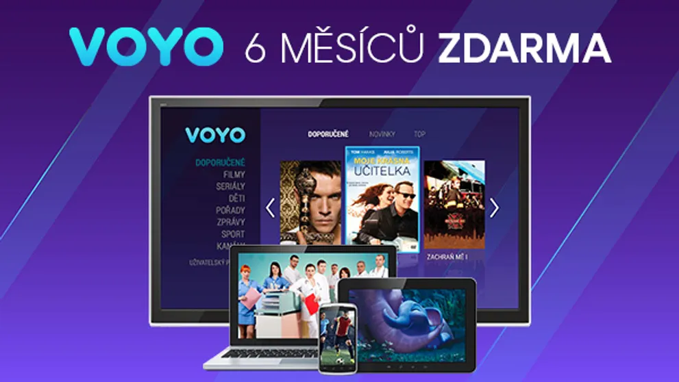 VYHRÁVEJTE s pořadem Co na to Češi! V každém díle na vás čeká půlroční předplatné Voyo