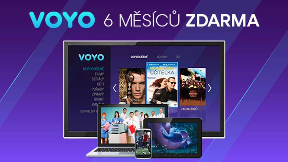 VYHRÁVEJTE s pořadem Co na to Češi! V každém díle na vás čeká půlroční předplatné Voyo