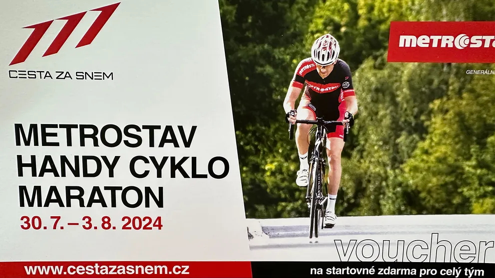 Metrostav handy cyklo maraton se blíží: Kdo vyhrál se Snídaní hodnotné ceny?