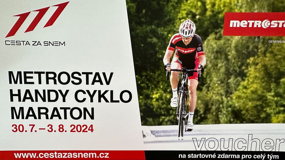 Metrostav handy cyklo maraton se blíží: Kdo vyhrál se Snídaní hodnotné ceny?