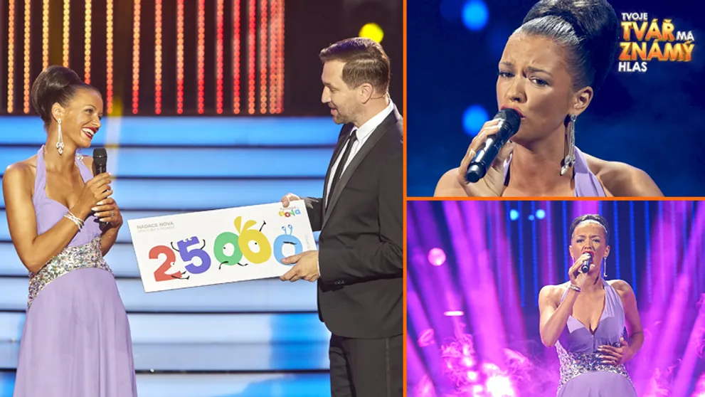 Vítězkou prvního dílu Tvojí tváře je Jitka Boho! S písní Listen od Beyoncé všechny odrovnala
