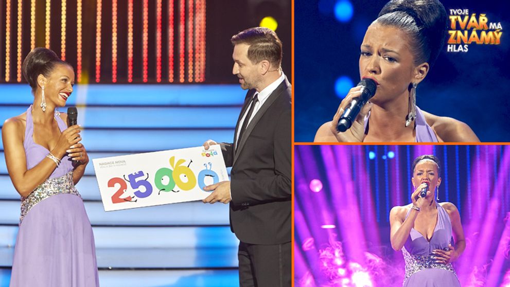 Vítězkou prvního dílu Tvojí tváře je Jitka Boho! S písní Listen od Beyoncé všechny odrovnala