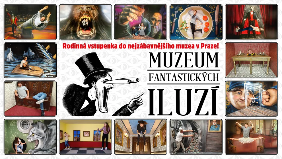 Soutěž se Snídaní: Patnáct výherců získalo rodinné vstupenky do Muzea fantastických iluzí