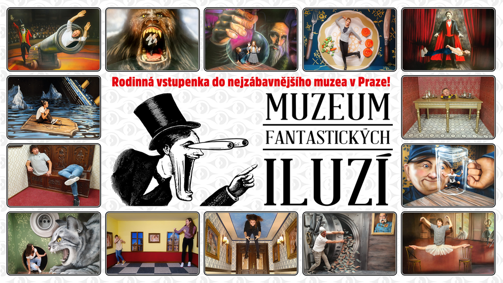Soutěž se Snídaní: Patnáct výherců získalo rodinné vstupenky do Muzea fantastických iluzí
