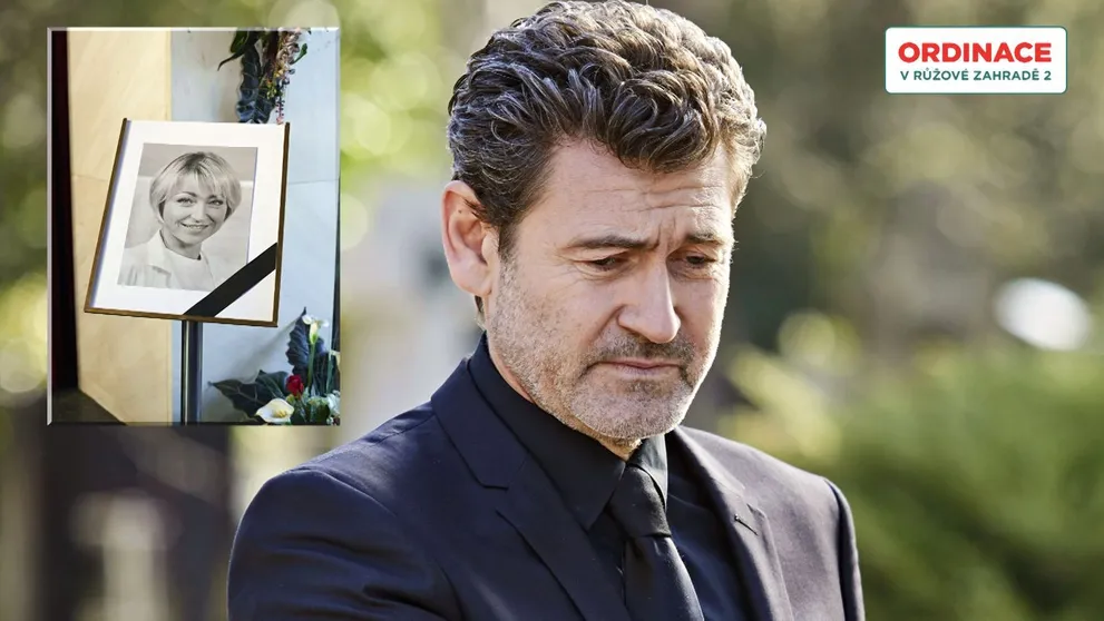 DOJEMNÉ FOTO: Srdceryvný pohřeb Andrey v příští Ordinaci. Co se stane s Hanákem?