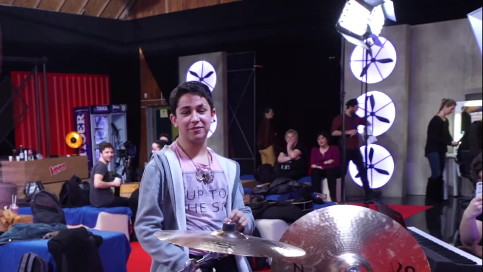 Chlapec to parádně rozbalil v zákulisí The Voice Česko Slovensko!