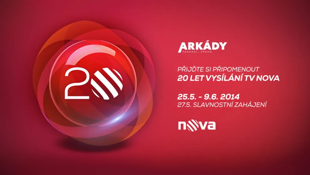 Výstava k 20. narozeninám TV Nova odstartovala. Připomeňte si historii vaší oblíbené televize!