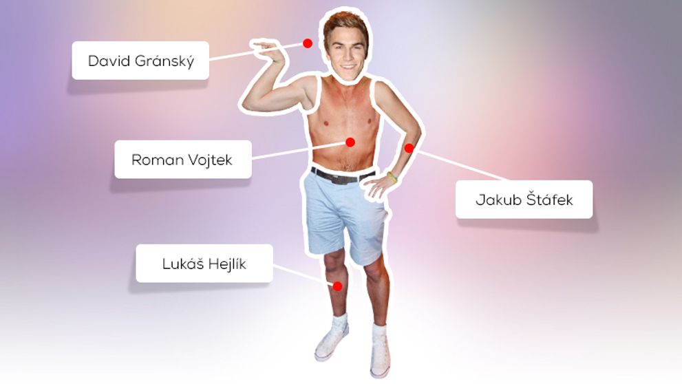 FOTO: Poskládali jsme pro vás pana Dokonalého našich seriálů! Líbí se vám?