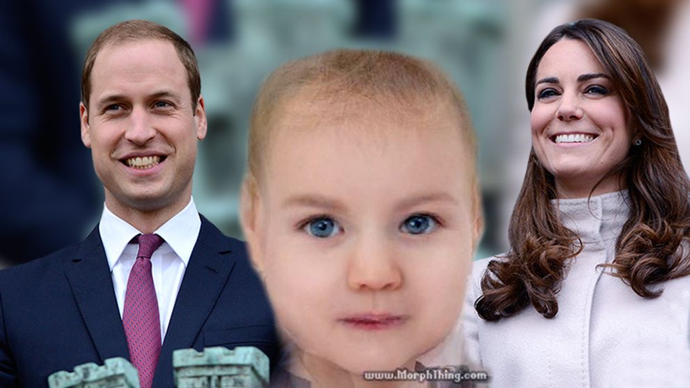 Kate a William: Jak by mohlo vypadat jejich dítě?