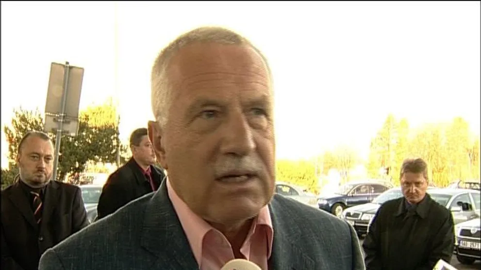 Tradiční bilanční rozhovor prezidenta ČR Václava Klause pro TV Nova