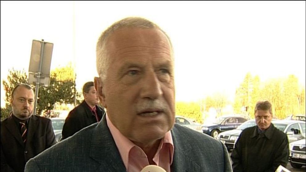 Tradiční bilanční rozhovor prezidenta ČR Václava Klause pro TV Nova