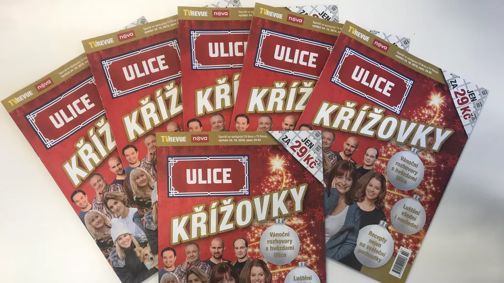 Vánoce s hrdiny z Ulice: Unikátní křížovky vám odhalí soukromí seriálových herců!