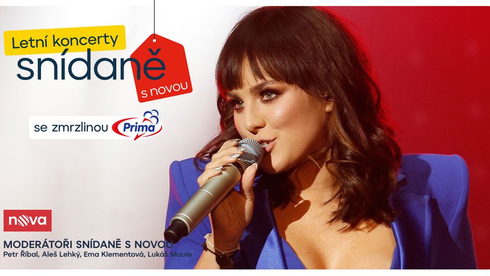 Velkolepý koncert Ewy Farné se Snídani s Novou. To musíte vidět