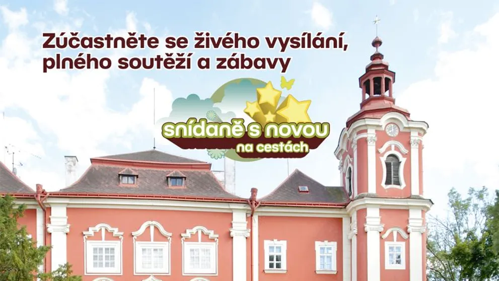 Středověká Snídaně s Novou na cestách na zámku Dětenice