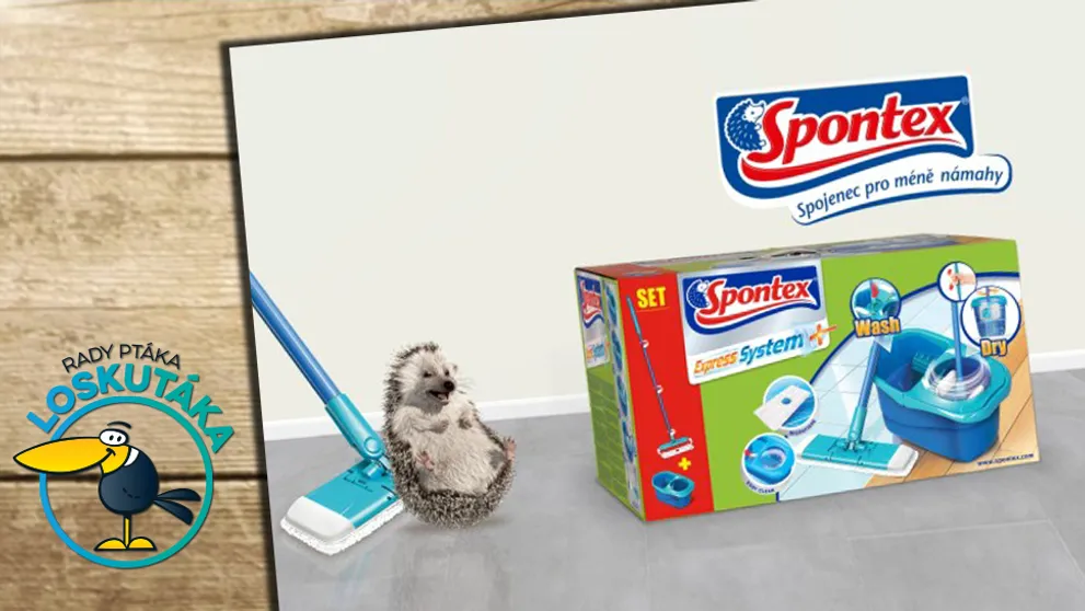 Čistota s radostí: KDO VYHRÁL úklidový set SPONTEX Express Systém+ s moderním ždímáním?