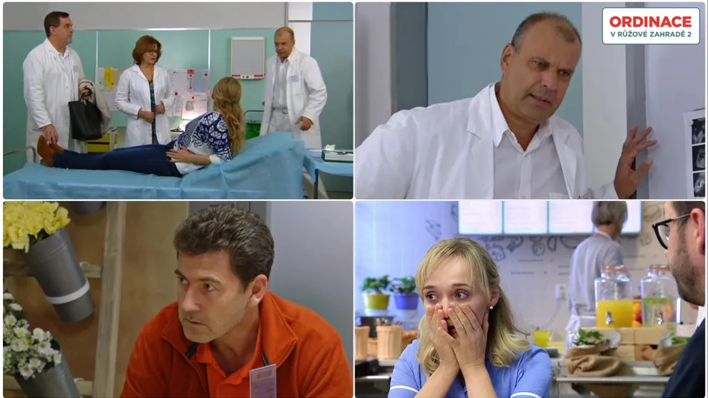 ORDINACE TENTO TÝDEN: Mázl a Rytíř se dozví pravdu o dítěti! Květa čelí Denise a Hanák milenci Andrey