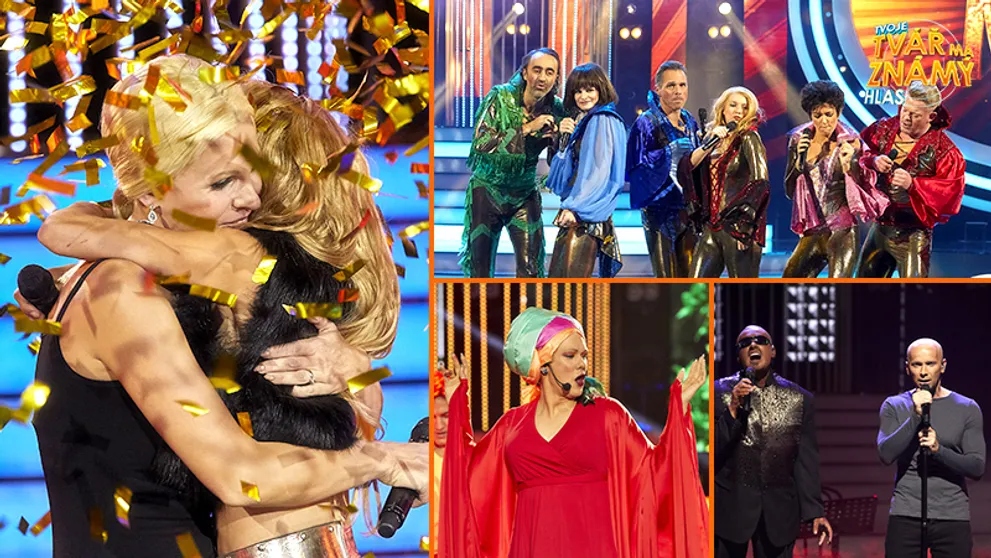 TOP MOMENTY finále Tváře: Dokonalá improvizace Boba Jaškówa a vítězka SuperStar v kůži samotného Mistra!