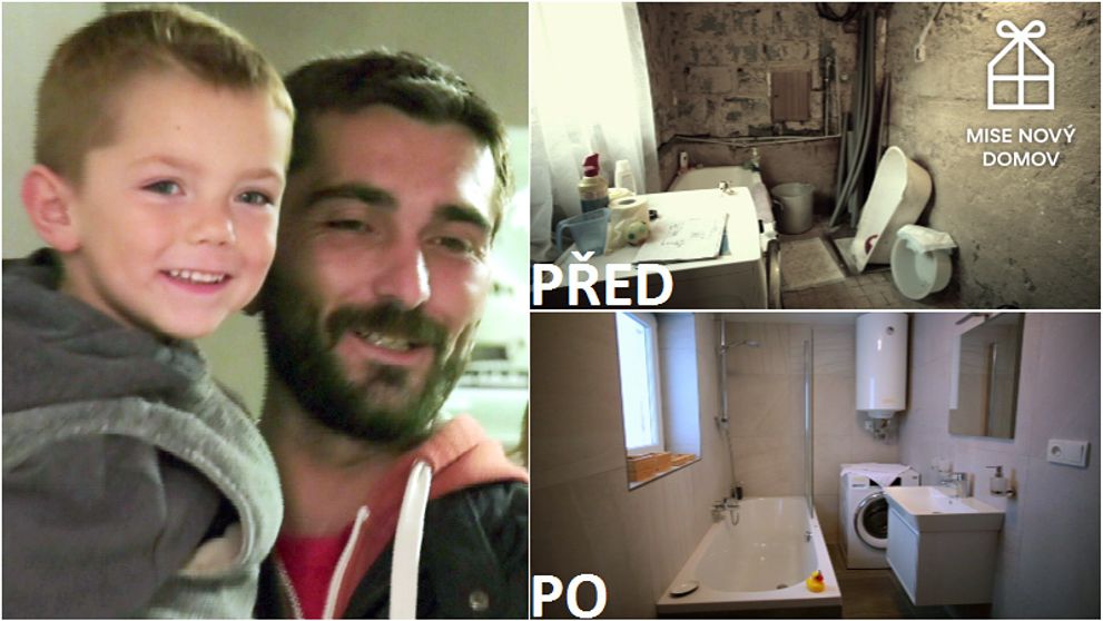 PŘED A PO: Rekonstrukce bytu zachránila rodině Třískových život! Změna o 180 stupňů