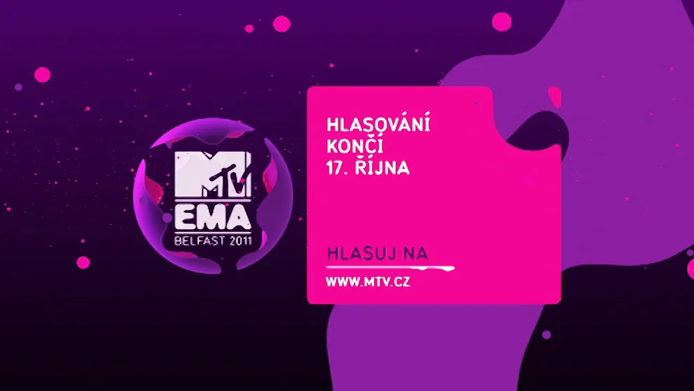 Nominace zahraničních i česko-slovenských hvězd na hudební ceny MTV EMAs 2011 jsou odtajněny!