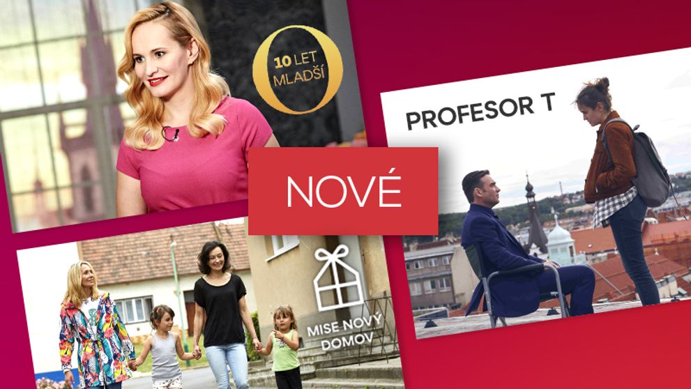 Podzim na Nově: Nový kriminální seriál Profesor T vám nedá spát