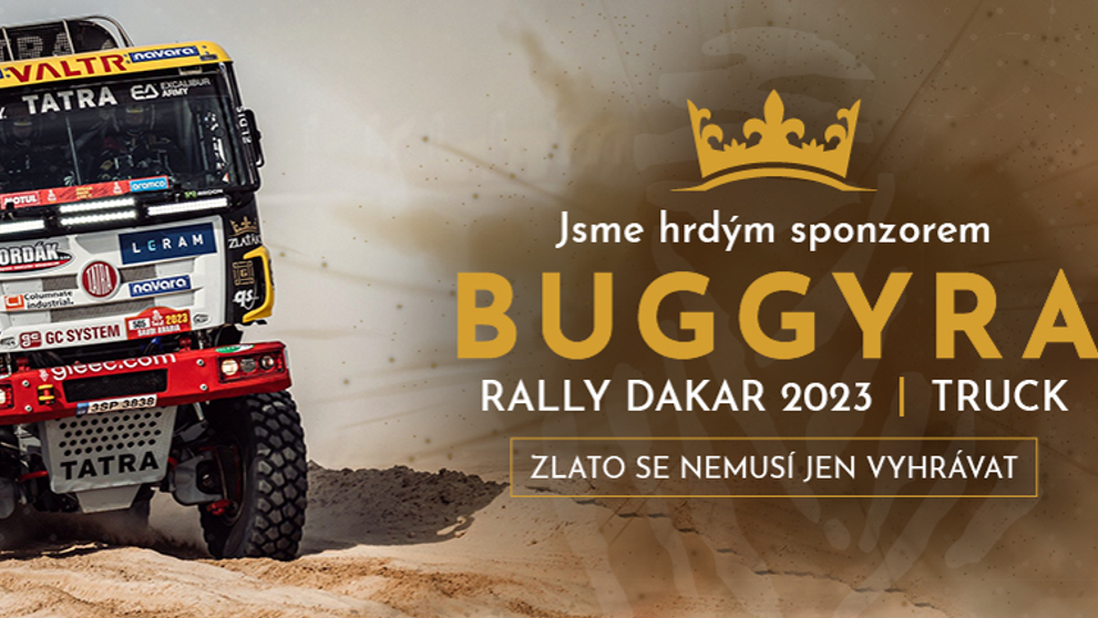 Rallye Dakar 2023: Mohli jste soutěžit se společností Zlaťáky.cz a vyhrát zlatou cihličku!