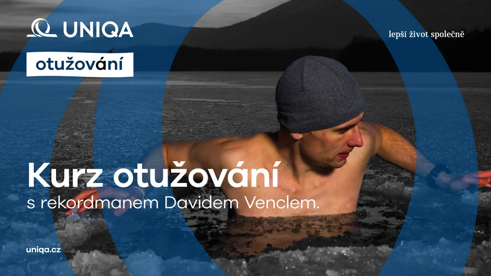 Kdo vyhrál vouchery na kurz otužování s ledovým mužem Davidem Venclem?