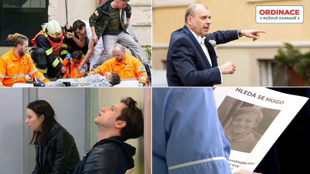 ČERVEN V ORDINACI: Zoufalé zmizení, osudné zranění, hluboké ztráty, milostné zvraty, nové životy a letní pauza