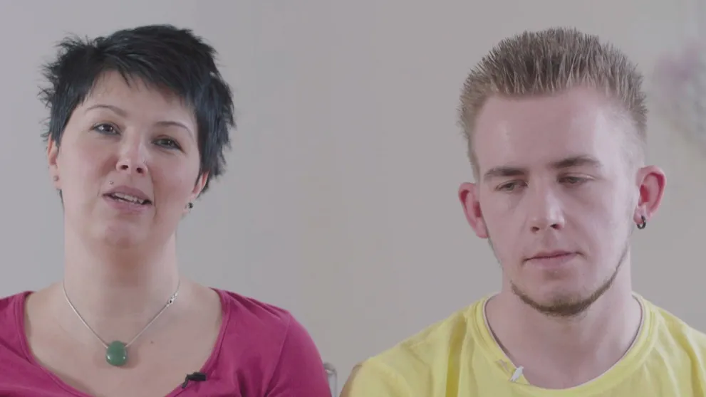 Rodina Kateřiny Šebkové a Daniela Hájka