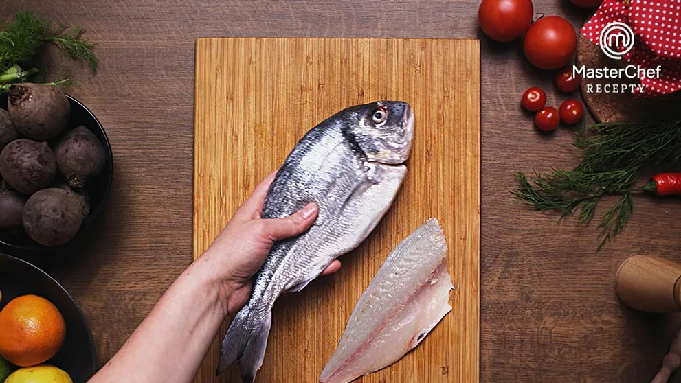MasterChef recepty: Pražma à la gravlax podle Honzy Vorla