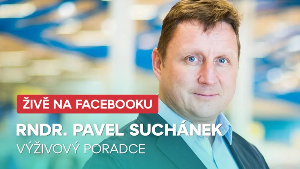 ŽIVĚ: Odpovídal odborník na stravu Pavel Suchánek z pořadu O 10 let mladší