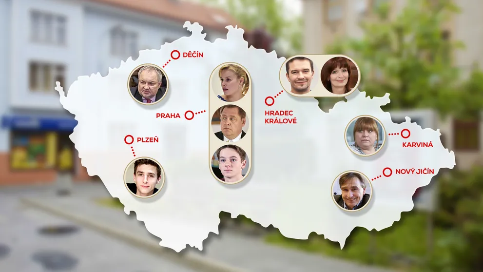 PŘEHLED: Odkud pocházejí herci seriálu Ulice? Z celého Česka a někteří se narodili ještě dál!