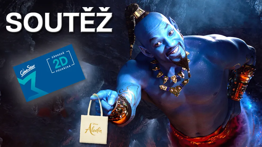 Hraná verze Aladina právě teď v kinech! Kdo vyhrál vstupenky a tašku s logem filmu?