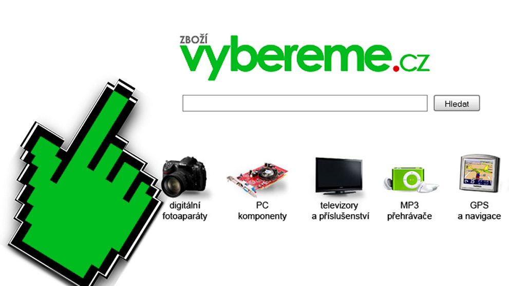 Vybereme.cz nyní jako plnohodnotný vyhledávač
